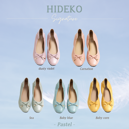 Hideko signature - Pastel tone