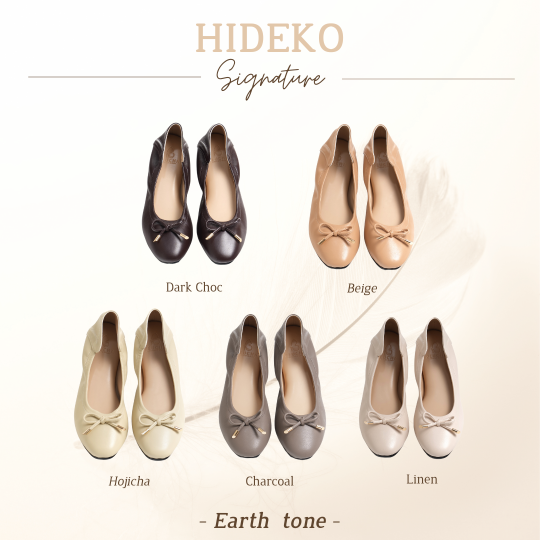 Hideko signature - Earth tone